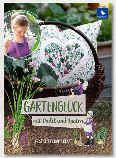 товар Книга "Gartengluck-mit Nadel und Spaten" /Садовое счастье-с иглой и лопатой/, Acufactum, K-4046 