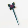 Застежка фибула, серия Flora - Бабочка, длина 16см, ламинированный бук, KnitPro, 20934 (Застежка фибула, серия Flora - Бабочка, длина 16см, ламинированный бук, KnitPro, 20934)