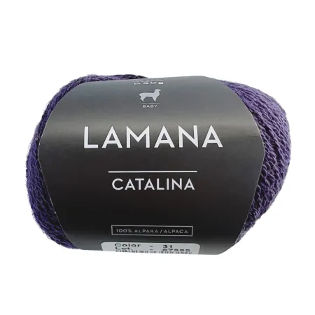 товар /Каталина/ пряжа Lamana, 100% бэби альпака, 10*50г/50м (03, *, seidengrau, Catalina Германия 