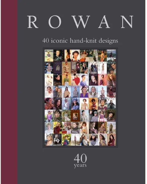 товар Книга Rowan "Rowan - 40 Years", 40 моделей, 9781640210288 ROWAN