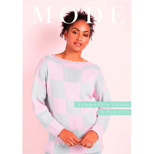 Журнал Rowan "Mode at Rowan - 4 Projects Summerlite Candy", дизайнер Quail Studio, ZB364