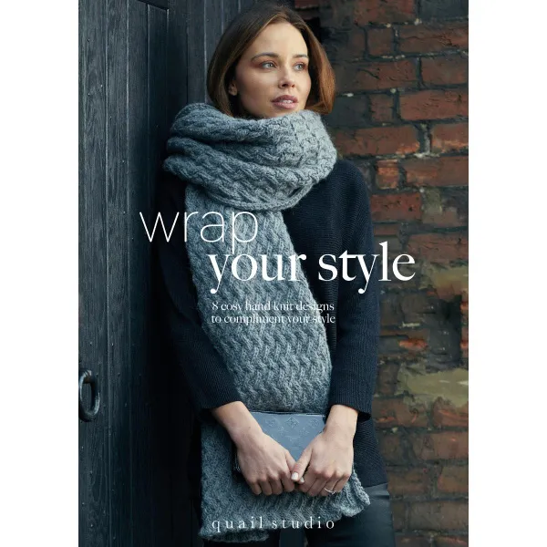 товар Книга Rowan "Wrap Your Style", дизайн-студия Quail Studio, 8 моделей, 9780993590863 ROWAN