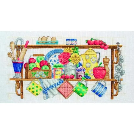 товар Набор для вышивания Anchor "The Kitchen Shelf" 20*38см, MEZ, PCE757 Венгрия товар Набор для вышивания Anchor "The Kitchen Shelf" 20*38см, MEZ, PCE757 Венгрия