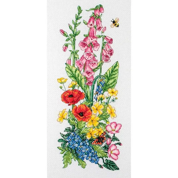 товар Набор для вышивания Anchor "Garden Floral" 32*14см, MEZ Венгрия, PCE971 