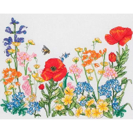 товар Набор для вышивания Anchor "Floral Meadow" /Цветочный луг/ 25*31см, MEZ Венгрия, PCE981 Венгрия товар Набор для вышивания Anchor "Floral Meadow" /Цветочный луг/ 25*31см, MEZ Венгрия, PCE981 Венгрия