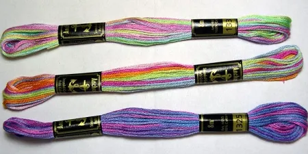товар Мулине Anchor "Stranded Cotton Multicolour", MEZ Венгрия, (01300), 4615000 Венгрия 