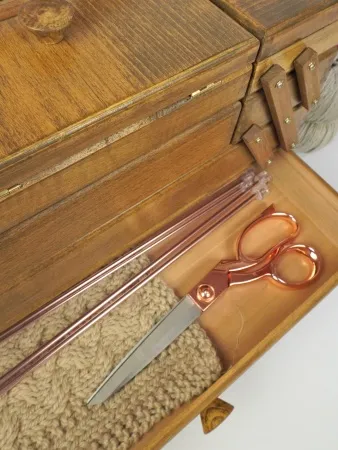 товар Шкатулка для рукоделия, бук, 4 этажа, коричневый, 31/208/2 Германия 