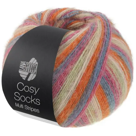 Пряжа 'MEILENWEIT 100 COSY SOCKS MULTI STRIPES' (154)