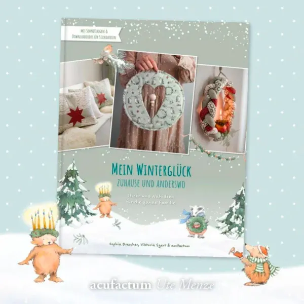 товар Книга "Mein Wintergluck" /Мое зимнее счастье/, Acufactum Ute Menze, K-4050 