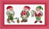 товар Набор для вышивания "Любимые гномики" 35*12см, Acufactum Ute Menze, 24097-01-3 Германия 