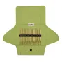 Набор круговых бамбуковых спиц со сменными лесками addiClick Nature BAMBOO. Арт 550-2/000