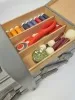 товар Шкатулка для рукоделия, бук, 3 этажа, античный серый, с игольницей. Арт 31/151/9 Германия 