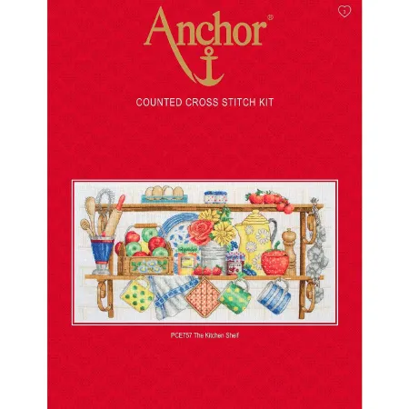 товар Набор для вышивания Anchor "The Kitchen Shelf" 20*38см, MEZ, PCE757 Венгрия товар Набор для вышивания Anchor "The Kitchen Shelf" 20*38см, MEZ, PCE757 Венгрия