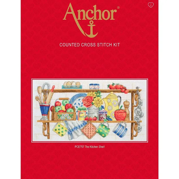 товар Набор для вышивания Anchor "The Kitchen Shelf" 20*38см, MEZ, PCE757 Венгрия 