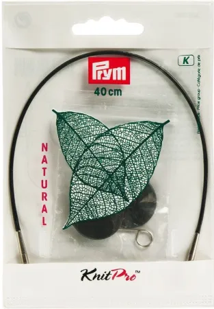 товар Леска съемная "NATURAL" с двумя наконечниками 40см, Prym, 223980 Германия
