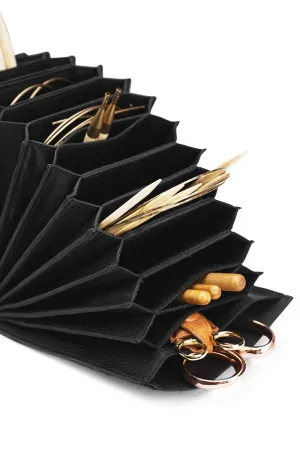 Органайзер для круговых спиц "Betina XL" Black. Арт QB-4619/Black