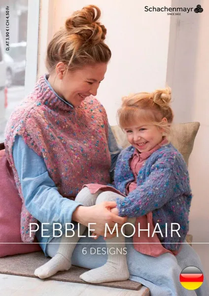 товар Буклет Schachenmayr "Pebble Mohair", 5 модели, на немецком языке, MEZ, 9839961-00001 