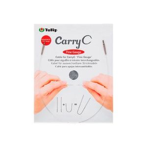 Тросик для съемных спиц CarryC "Fine Gauge", длина 80см, пластик, Tulip, CTMM-72 (Тросик для съемных спиц CarryC "Fine Gauge", длина 80см, пластик, Tulip, CTMM-72)