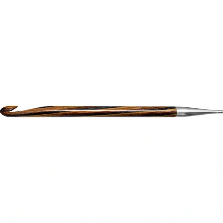 Крючок для вязания тунисский, съёмный "NATURAL" 6.5 мм / 15 см, Prym, 223707