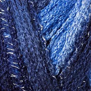 Frilly /Фриллу/ пряжа Schachenmayr Originals, COATS, 9807708 (00080, *, ocean color цвет океана, морские цвета голубой/синий/темно-синий)