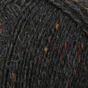 Tweed /Твид/ пряжа Regia, 4 нитки, MEZ, 9801245 (00098, anthrazit tweed антрацитовый твид, черный)