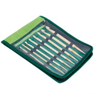 Набор крючков тунисских съемных "Bamboo", KnitPro, 22550 (Набор крючков тунисских съемных "Bamboo", KnitPro, 22550)