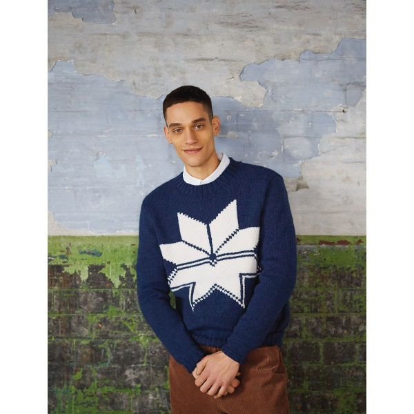 Брошюра Rowan "New Nordic Men’s Collection", дизайнер Arne & Carlos, ZB253