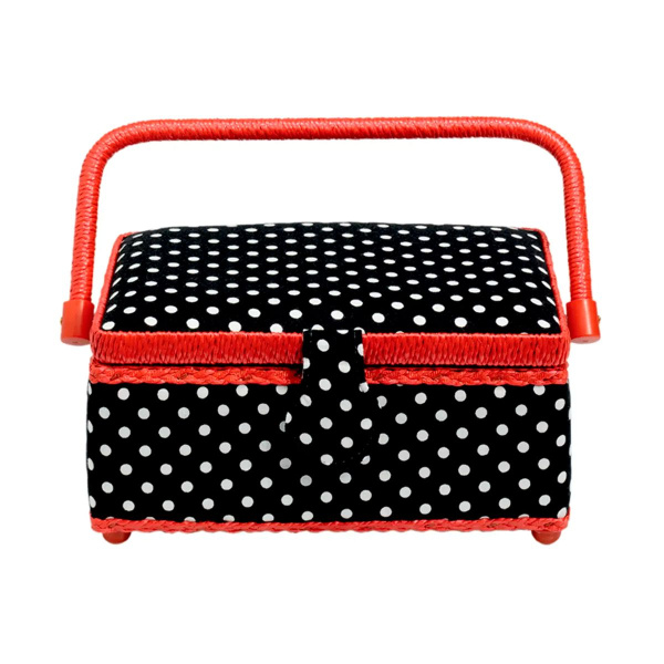 Шкатулка для рукоделия "Polka dots" 24*16*11см, Prym, 612244