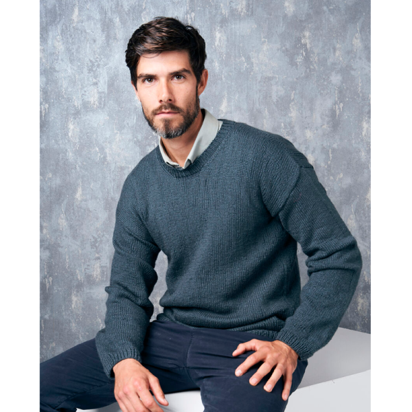 Книга Rowan "Modern Mens Knits", дизайнер Jen Geigley, 11 моделей, 9781916244542