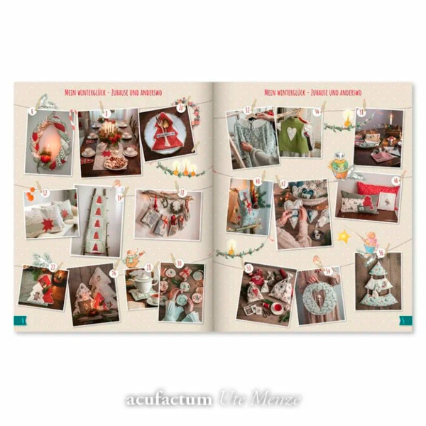 Книга "Mein Wintergluck" /Мое зимнее счастье/, Acufactum Ute Menze, K-4050