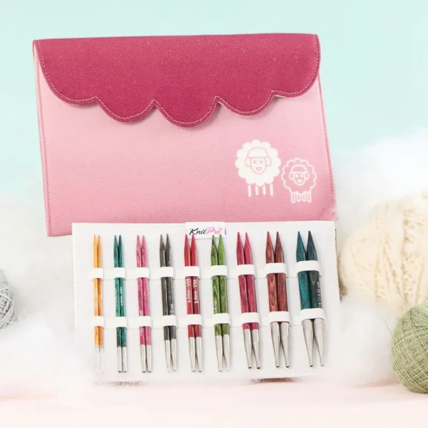 Набор "Deluxe" спиц съемных "Dreamz", длина 9 размеров, KnitPro, 200