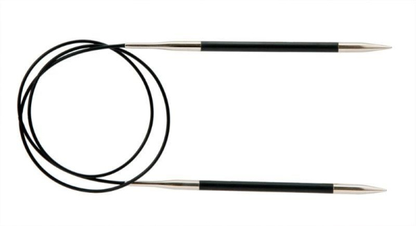 Спицы круговые "Karbonz" KnitPro, 411 (5мм/80см)