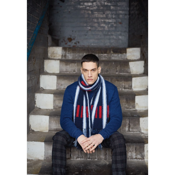 Брошюра Rowan "New Nordic Men’s Collection", дизайнер Arne & Carlos, ZB253