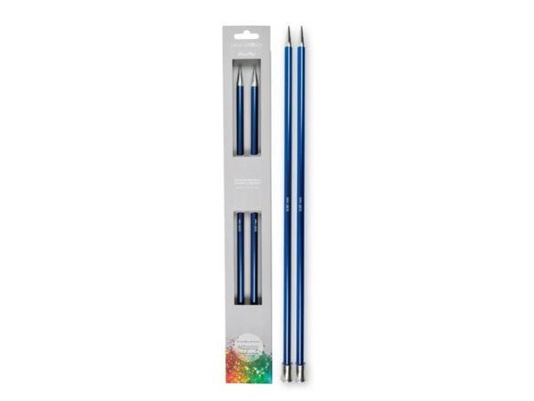 Спицы прямые Lana Grossa (алюминий rainbow), 40 см (5.0)