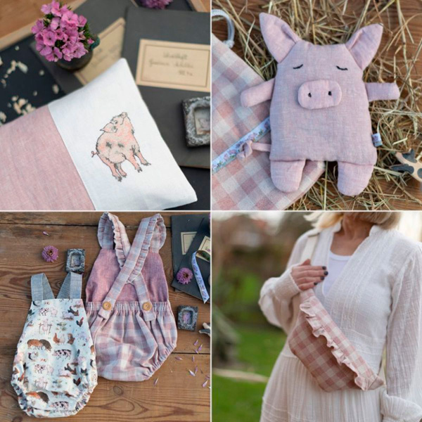 Книга "Heimgemacht in der Sommerzeit" /Домашнее летом/, размер 21,5*27см, Acufactum, K-4053