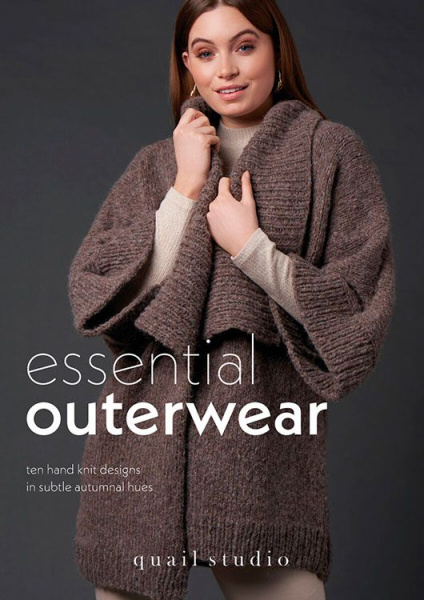 Книга Rowan "Essential Outerwear", дизайнер Quail Studio, 10 моделей, 9781916244573