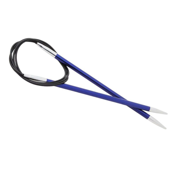 Спицы круговые укороченные "Zing" 4,5мм/40см, KnitPro, 47070