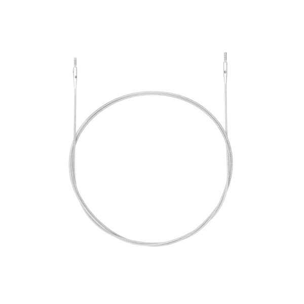 Тросик для съемных спиц Petite, длина около 56 (80)см, заглушки 4шт, ключик 2шт, KnitPro, 10547