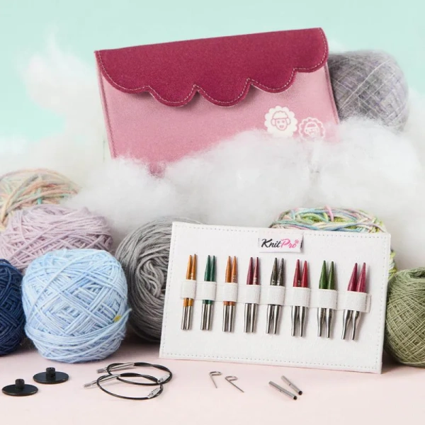 Набор "Mini" спиц съемных "Dreamz", длина 8 размеров, KnitPro, 200
