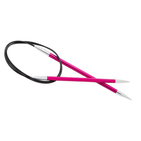 Спицы круговые "Zing" 5мм/80см, KnitPro, 47131