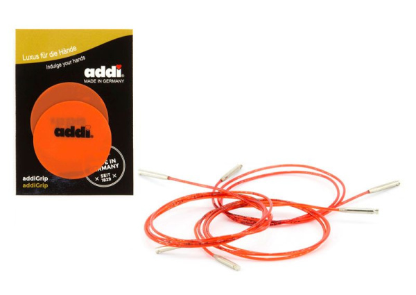 Набор круговых длинных спиц со сменными лесками addiClick Novel LACE Long Tips. Арт 740-2/000