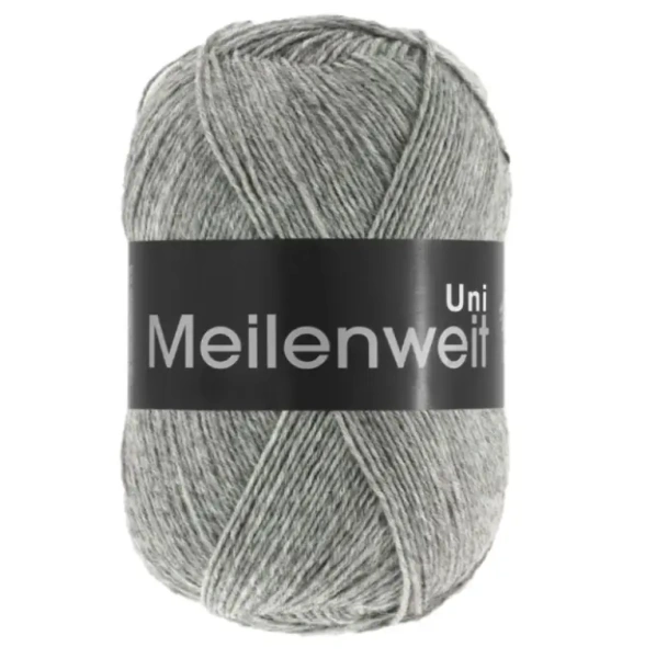 Meilenweit 100 / Майленвайт 100 / пряжа Lana Grossa (80% шерсть, 20% полиамид)