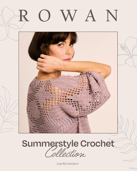 Брошюра Rowan "Summerstyle Crochet" /Летний стиль крючком/, 7 моделей, 10 моделей, ZB372