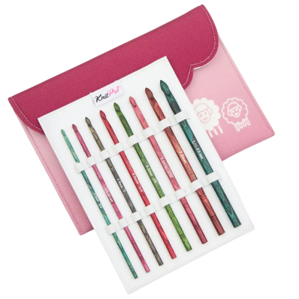 Набор "Deluxe" крючков для вязания "Dreamz", 8 размеров, KnitPro, 200649