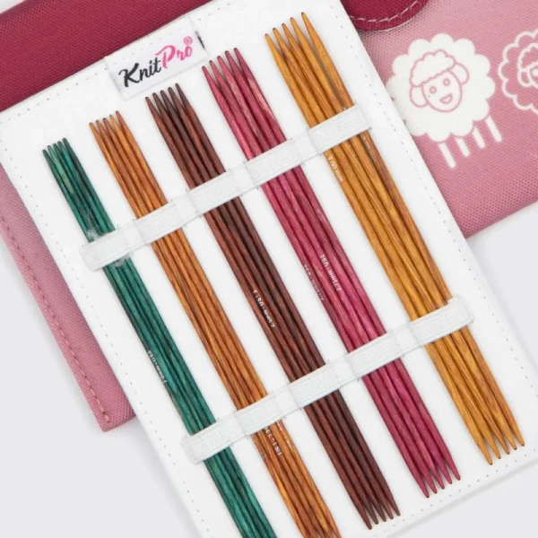 Набор "Deluxe" спиц чулочных длиной "Dreamz", 9 размеров, KnitPro, 200