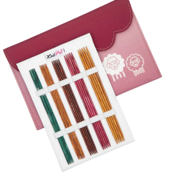 Набор "Deluxe" спиц чулочных длиной "Dreamz", 9 размеров, KnitPro, 200