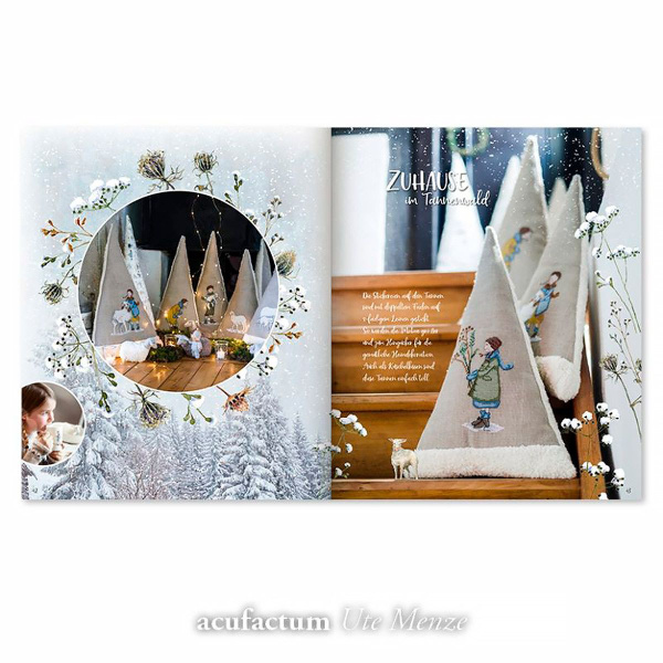 Книга "Winterfreuden - Schafchenfeine Handarbeiten",c ПЕРЕВОДОМ Acufactum Ute Menze, K-4051