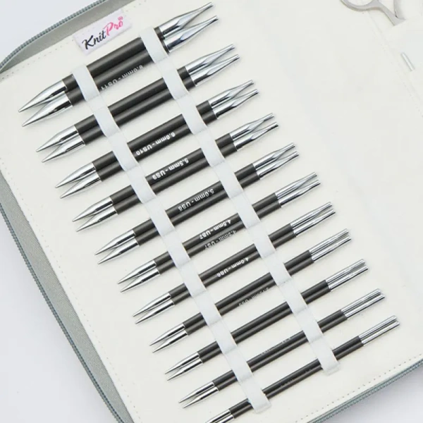 Набор "Regal" спиц съемных "Karbonz", длина 11 размеров, KnitPro, 416