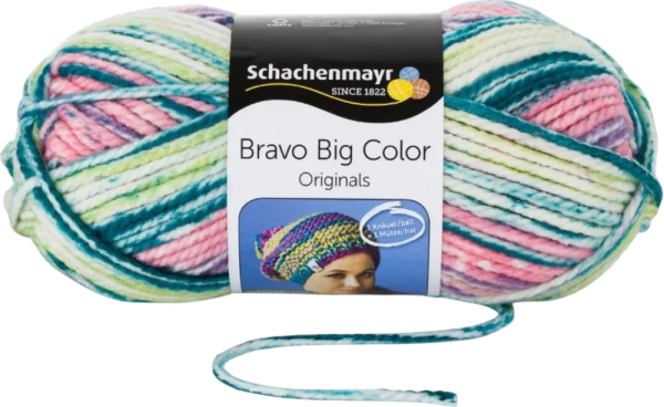 Bravo Big Color /Браво Биг Колор/ пряжа Schachenmayr original, MEZ, 9807720