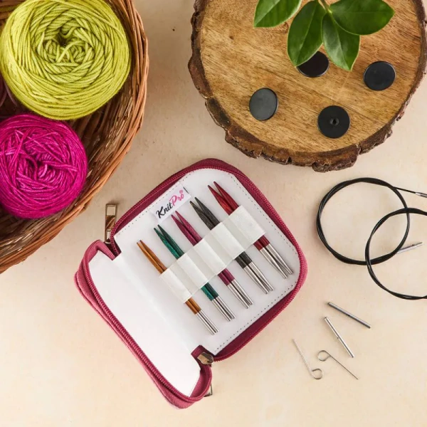 Набор "Starter" спиц съемных укороченных "Dreamz", длина 5 размеров, KnitPro, 200